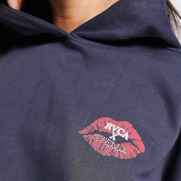 RVCA X STELLA Maxwell Hoodie Sweatshirt - Picture 4 of 10